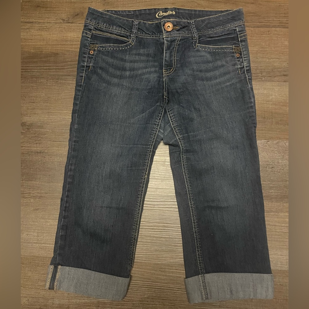 Candies Knee Length Jeans (113)
